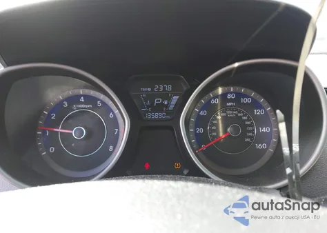 2014 Hyundai Elantra Limited from USA, damaged, VIN KMHDH4AE2EU038787